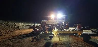 Camping in the Judean Desert
