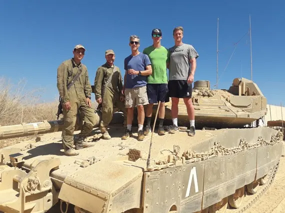 Jeep trip on the Lebanese border