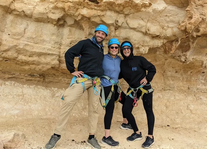 Trip from Mount Gemel to the Ramon Crater Visitor Center + Rappelling in Ramon Crater