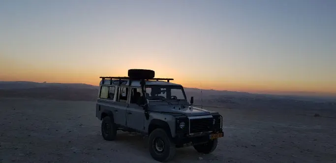 Jeep Tour Night Safari in the Jerusalem Mountains