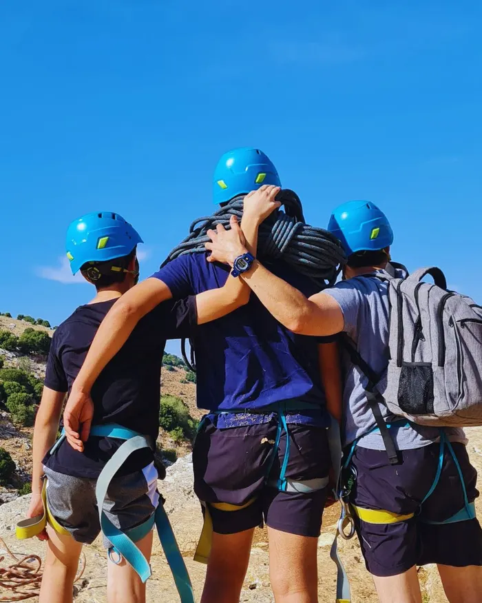 Challenging rock climbing at Dalton Cliff